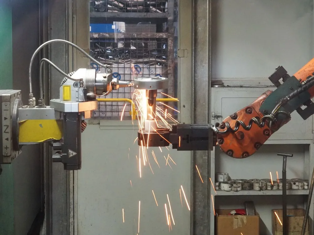 Industrial Automation — precision brass components