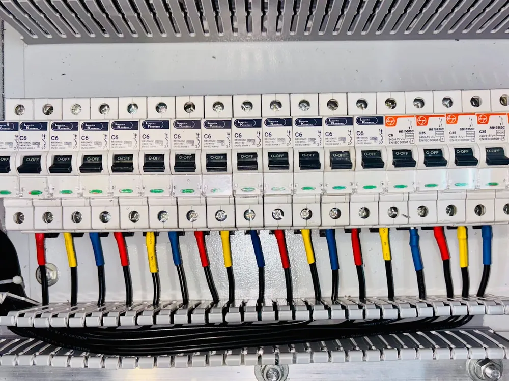 Switchgear & Control Panel — precision brass components