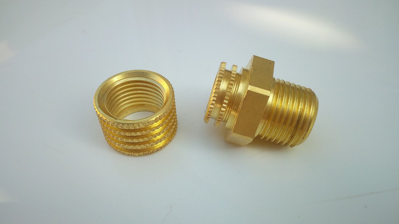 brass inserts (6)