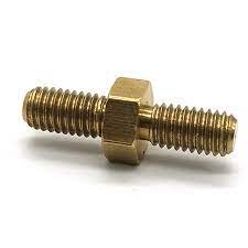 brass stud bolts, brass bolt studs, brass threaded studs