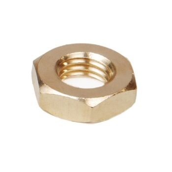 Brass Lock Nuts, brass hexagonal nut, brass hex nuts, brass nuts for industrial use, brass nuts for electrical components, brass nuts for automotive switches, brass nuts for automotive components, brass nuts and bolts, brass nut bolts