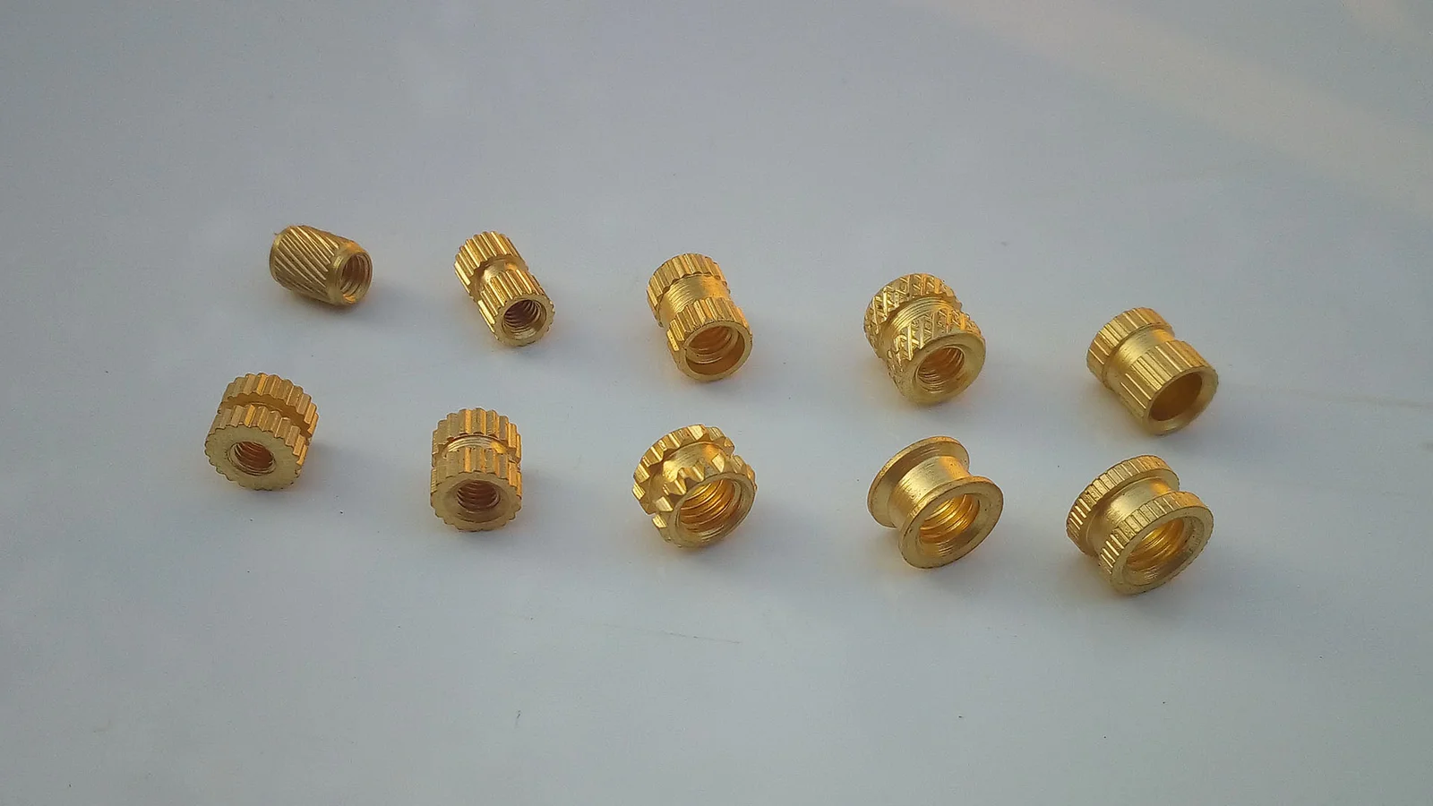 Brass Well Nuts, m5 Brass Well Nuts